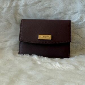 Kate Spade mini Wallet Plum